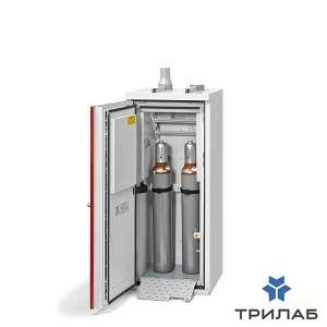 Шкаф для газовых баллонов, 6×1 л или 2×10 л, 90 мин, левая дверь Supreme+S, Duperthal