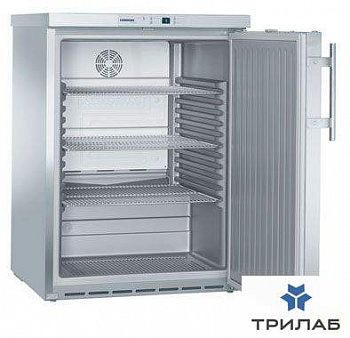 Холодильник, 141 л, +1…+15 °C, н/ж сталь, глухая дверь, FKUv 1660, Liebherr (аналог арт. ХФ-140, Поз