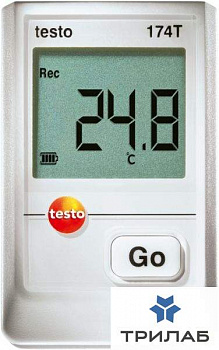 Мини-логгер данных температуры, 1-канальный, testo 174T, Testo