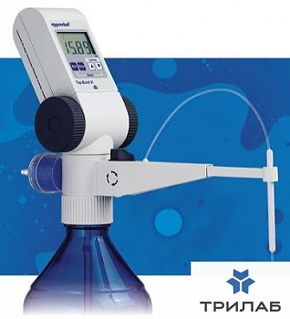 Бюретка полуавтоматическая цифровая, объём бюретки 25 мл, Top Buret M, Eppendorf