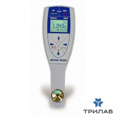 Рефрактометр, от 1,32 до 1,65 nD, портативный, сапфировая призма, Refracto 30GS, Mettler Toledo