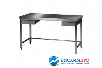 Стол лабораторный 1, нержавеющая сталь, 3000х750х750 мм, 1 шт., Bochem
