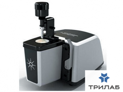 ИК-Фурье спектрометр, 7000-350 смˉ¹, разрешение 2 смˉ¹, Cary 630, Agilent Technologies