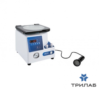 Центрифужный испаритель для пробирок 24 х 1,5 мл, 12 х 15 мл, 8 х 25 мл, до 60 °C, камера из алюмини