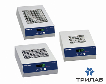 Термостат твердотельный, без термоблока, 2 места, Two-Block Digital Dry Bath, Gilson