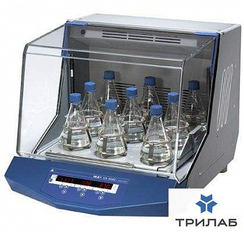Шейкер-инкубатор, 90 л, ампл. 20 мм, 10-500 об/мин, до 80 °C, KS 4000i control, IKA (аналоги арт. NB