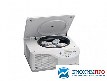 Центрифуга 4700 об/мин, 4800 g, c охлаждением, ротор S-4×750, круглые бакеты и адаптеры для пробирок