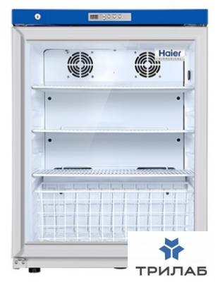 Холодильник, 118 л, +2…+8 °C, дверь со стеклом, HYC-118A, Haier HYC-118A