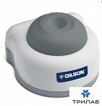 Вортекс 2 800 об/мин, амплитуда 4 мм, 1 пробирка, Mini Vortex Mixer, Gilson 36110710