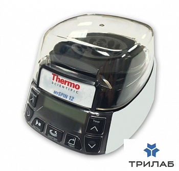 Центрифуга 12500 об/мин, 9800g, 12х1,5/2 мл и 32х0,2 мл, адаптеры и 0,5 мл, MySPIN 12, Thermo FS