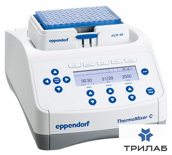 Термошейкер, с охлаждением, без термоблока, ThermoMixer C, Eppendorf