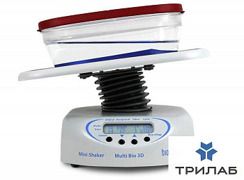 Шейкер, три типа движения, 1–100 об/мин, Multi Bio 3D, Biosan