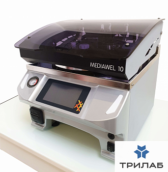 Средоварка от 1 до 10 л, стерилизация от 30 до 123 °C, от 1 до 99 мин, розлив от 25 до 80 °C, Mediaw