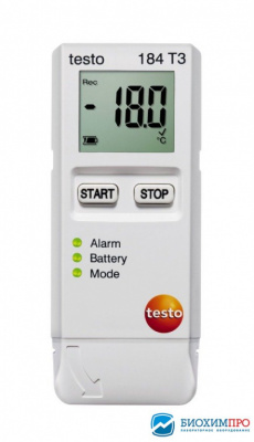 Логгер данных температуры testo 184 T3, Testo