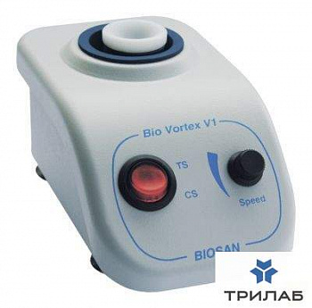 Вортекс 3 000 об/мин, амплитуда 4 мм, 1 пробирка, V-1 plus, Biosan BS-010203-AAG