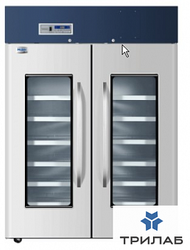 Холодильник, 1378 л, +2…+8 °C, две двери со стеклом, HYC-1378, Haier (LKPv 1423, LKPv 1420, Liebherr